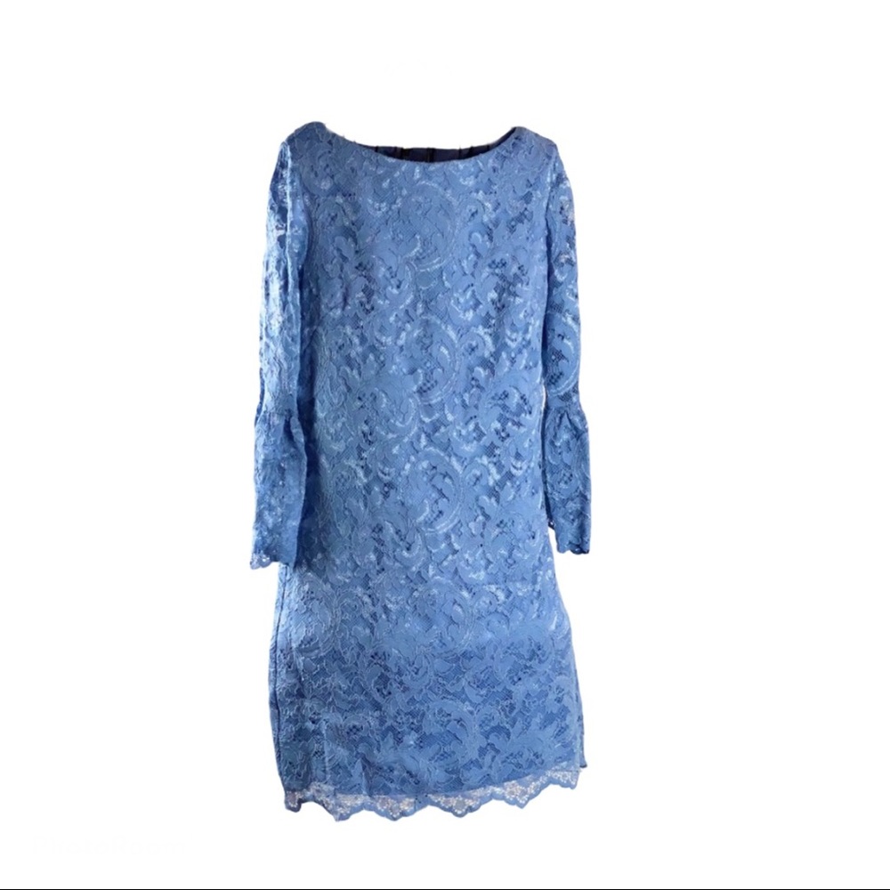Eliza J Bell Sleeve Shift Dress